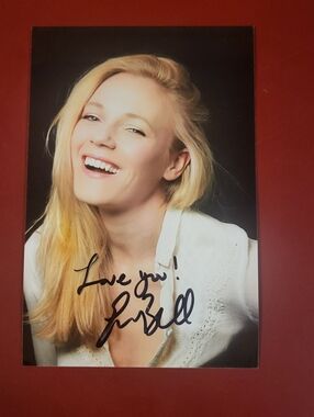 Emma Bell Supernatural The Walking Dead Hand Hand Signed 4x6 Photo
